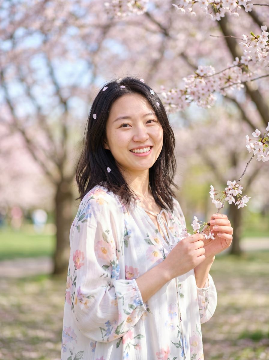 蘑菇视频-春日樱花写真视频 · 蘑菇视频清新视频精选